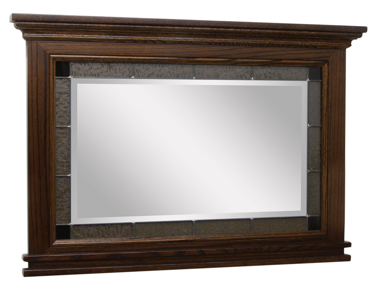 2471 Brooklyn Lg Wall Mirror with Leaded Decor