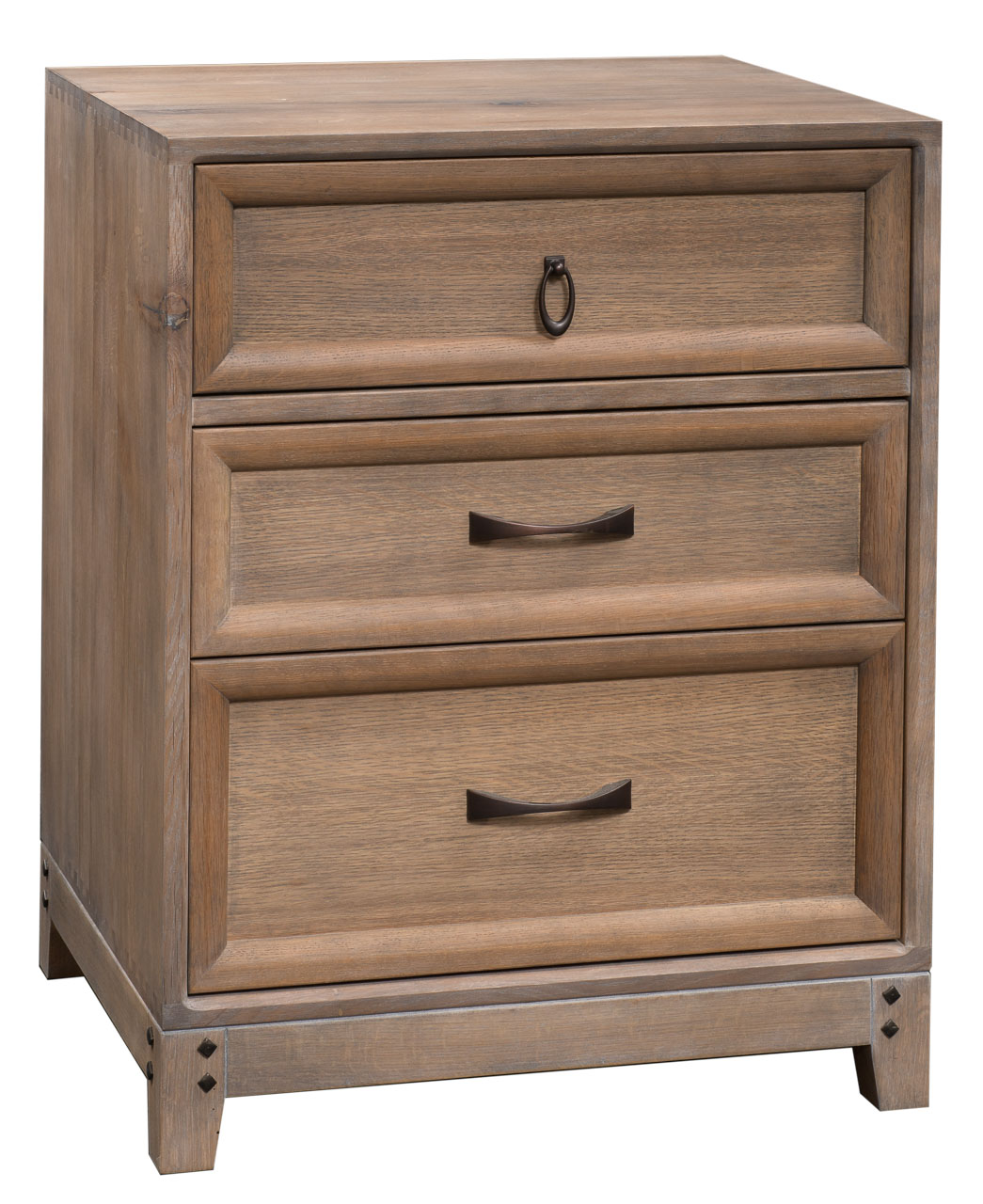 5121 Glendale 3-Drawer Nightstand