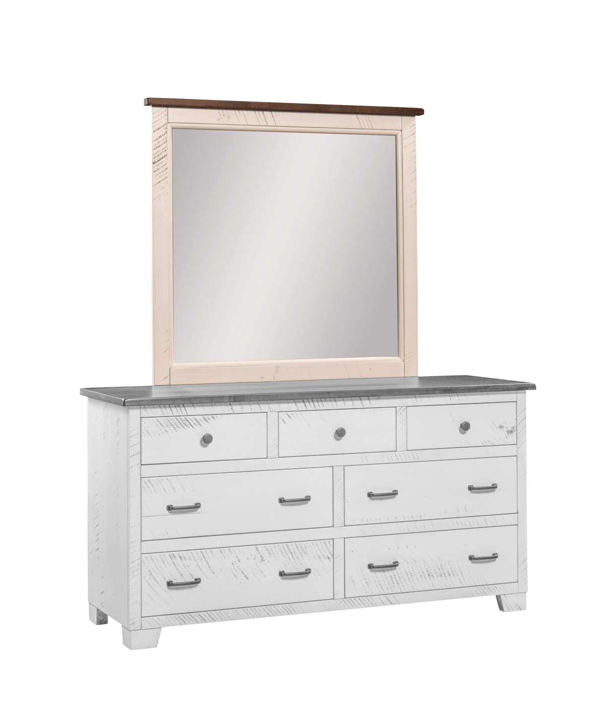 7549 Easy Tymes Double Dresser Mirror