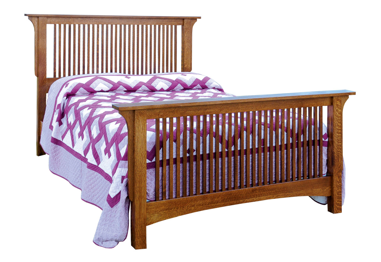 802 Empire Mission Spindle Bed