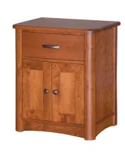 520 Meridian 1-Drawer 2-Door Nightstand