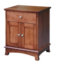 720 1-Drawer 2-Door Nightstand