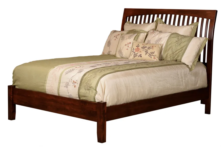 Bramble Bedroom Marisol Bed with Rattan 27935 - North Carolina