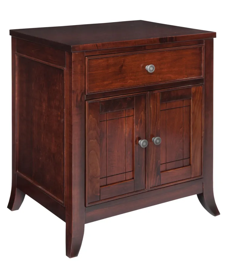 1020 Kingston 1-Drawer 2-Door Nightstand