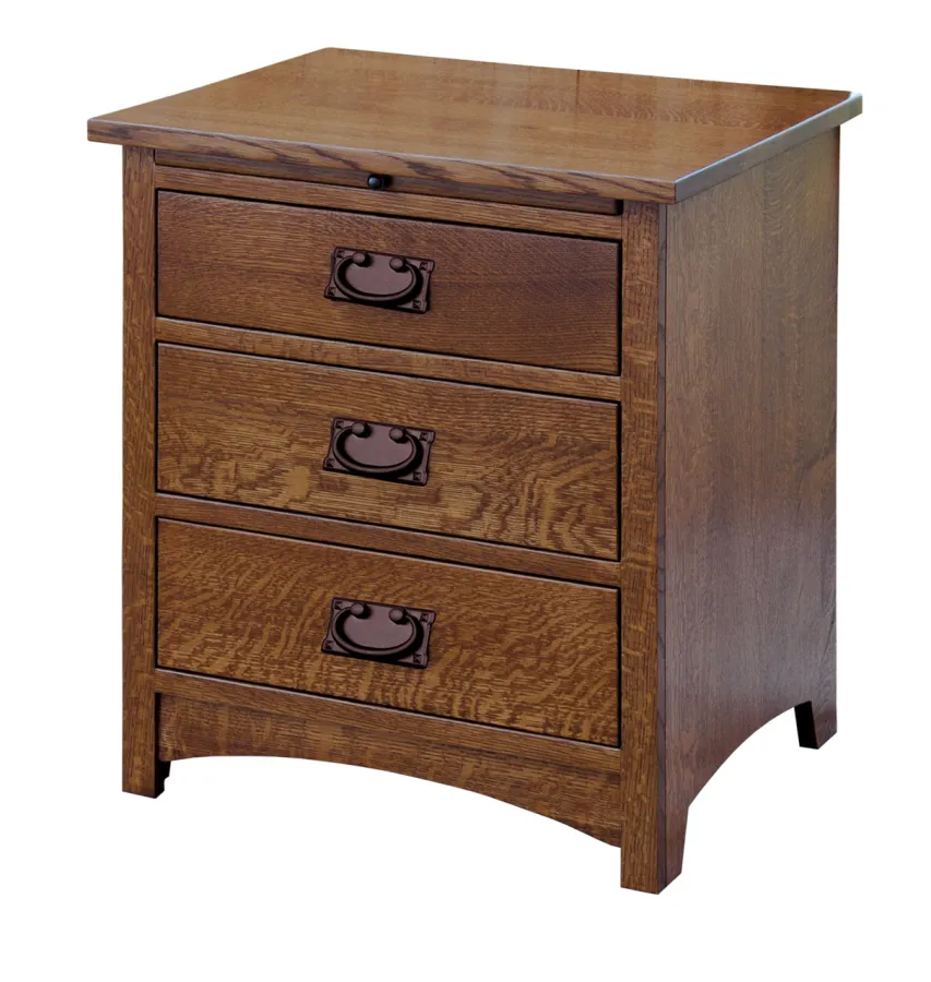 821 3-Drawer Nightstand