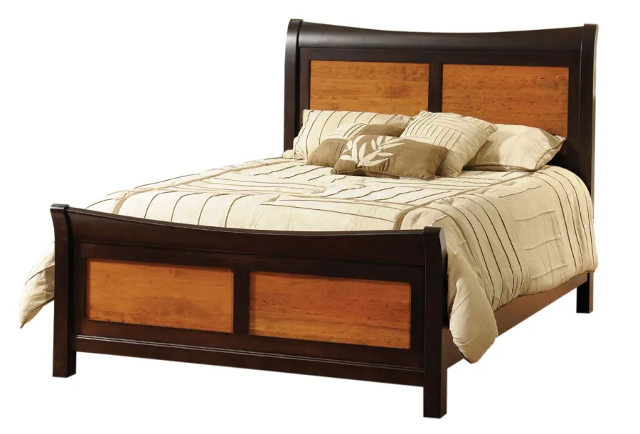 Bramble Bedroom Marisol Bed with Rattan 27935 - North Carolina